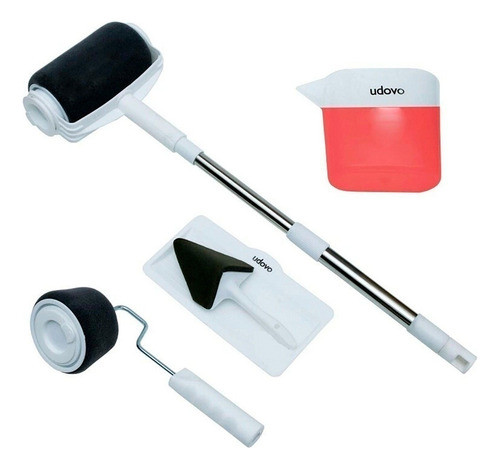 Rodillo Microfibra Recargable Kit Fácil + Accesorios Udovo 0