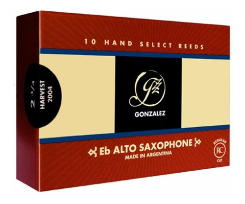 Caja De Cañas Gonzalez Regular  Saxo Soprano Numero 2 0