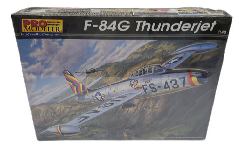 Promodeller F 84 Thunderjet 1/48 Maqueta Plástica Avion 0