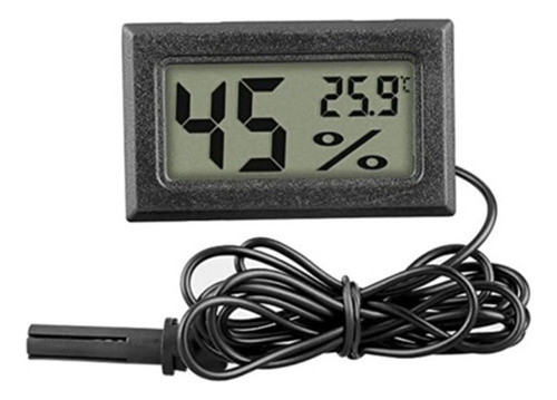 Termohigrómetro Sensor Humedad Con Display Emakers 0