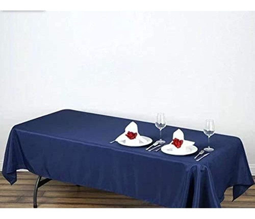 Ak-trading Mantel Rectangular De Poliéster De 60 X 126 Pulga 0