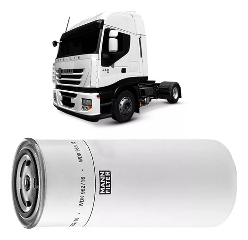 Filtro De Combustible Camion Eurotech Cursor Stralis - Mann 0