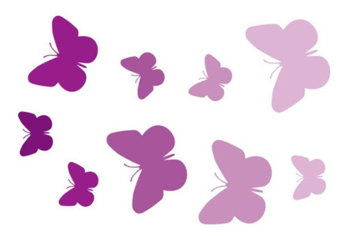 Stencil Mariposas Acrilex - Mosca 0