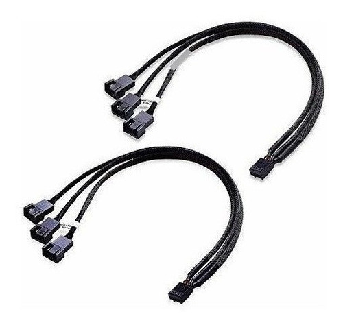 Cable Importa Divisor De Cable De Ventilador Pwm De 3 Vias 0