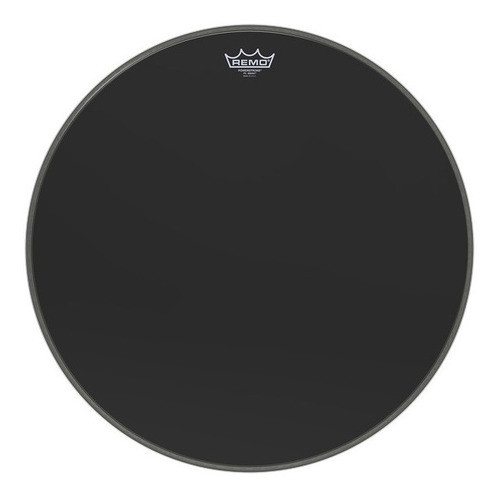 Parche Remo Usa Powerstroke 3 Ebony - Para Bombo 20 Pulgadas 0