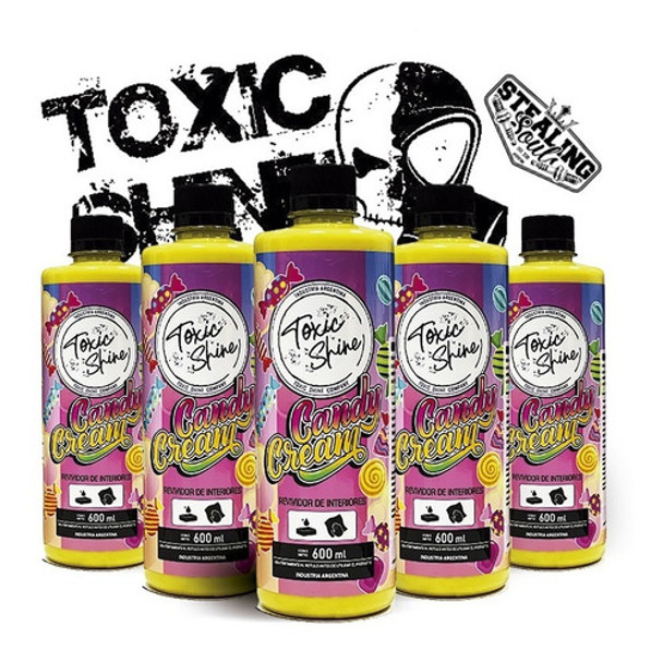 Toxic Shine | Candy Cream | Acondicionador Plastico Interior 0