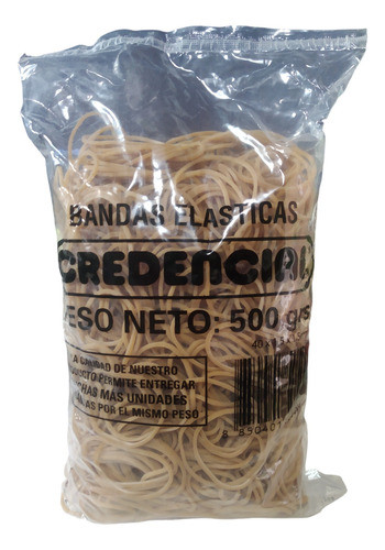 Bandas Elasticas X 500 Grs Credencial Gomitas Ideal Billetes 0