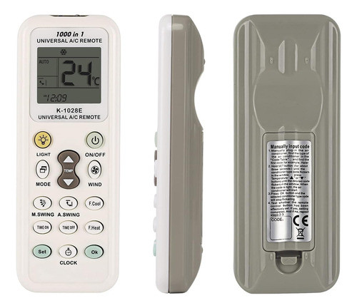 Control Remoto Universal Para Aire Acondicionado     Model: 0