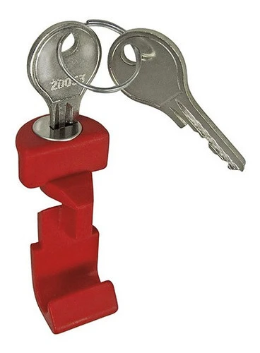Klickfix - Boton Rojo De Repuesto Con Cerradura 0