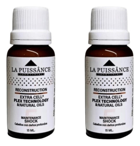 La Puissance Extra Cell Plex Ampolla Shock Reconstrucción X2 0