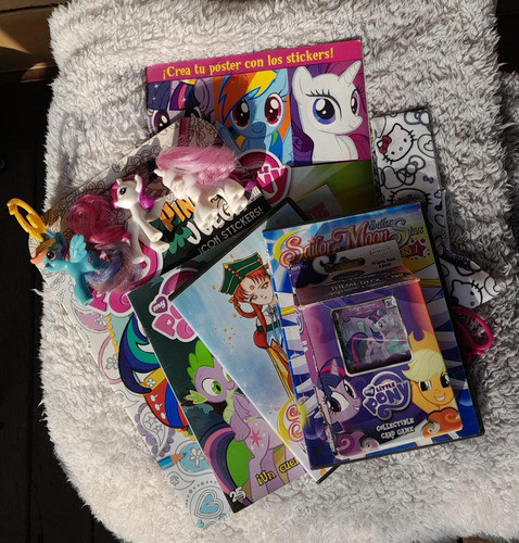 Lote Pack Set De My Little Pony, Hello Kitty Y Sailor Moon 0