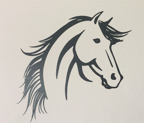 Vinilo Pegotin De Pared Caballo 0