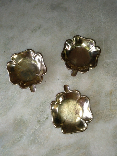 Cenicero Bañado En Bronce 0