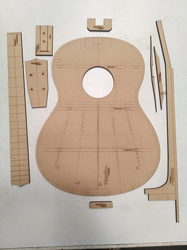 Plantilla Ukebass/ Ukelele Barítono- Luthier 0