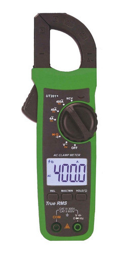 Uni-t  Pinza Amperométrica Ut201+ Electrocomponentes Truerms 0