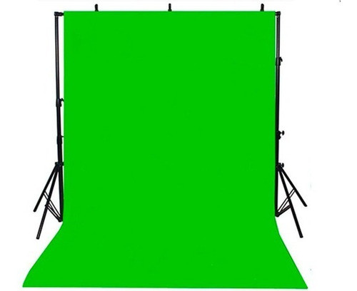 Fondo Infinito Verde Croma Key 1.30x2mt - Incluye Estructura 0