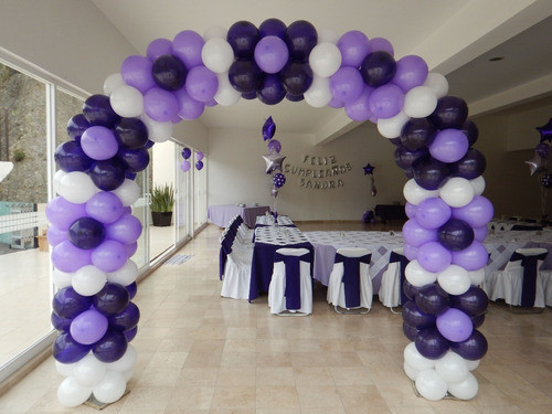 Globos Arcadas Trenzas Columnas 0