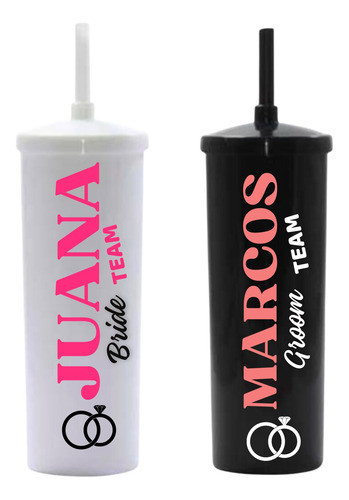 Vasos Personalizados Casamientos, Despedidas De Soltera 0