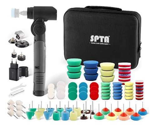 Spta Mini Pulidora Inalámbrica Para Coche, 3.7 V 0