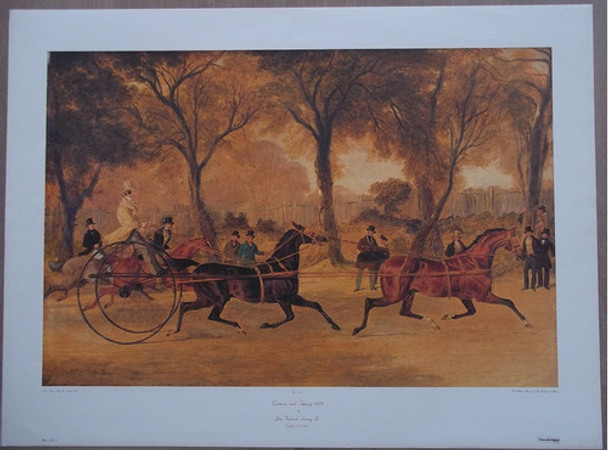 Estampa Lámina   Carruaje Deportivo 60x85cm 0