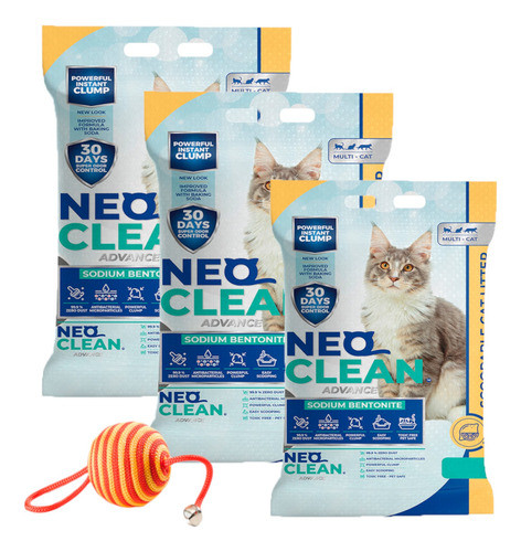 Neo Clean - Arena Aglomerante - Limón 30 Litros 0
