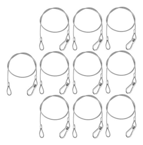 Mfl. Cables De Seguridad Para Luces De Escenario, 110 Libras 0