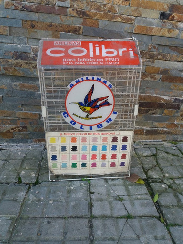 Estanteria Exhibidor De Anilinas Colibri 0