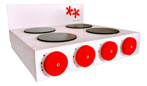 Cocina Anafe Juguete Artesanal Baum 0