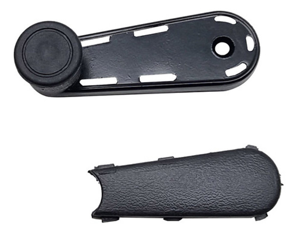 Manija Lev.vidrio Vw Gol Ab9-negro-metal 0 Manija Lev.vidrio Vw Gol Ab9-negro-metal 0