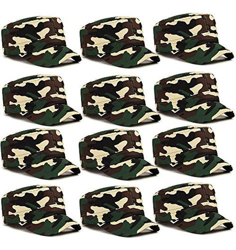 Venta Al Por Mayor Lot 12 Pack Camouflage Tactical Army Hat 0
