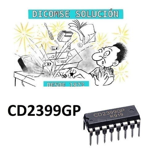 Circuito Integrado Cd2399gp Cd2399gp Dil-16 0