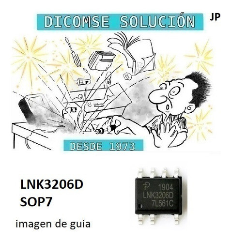 Circuito Integrado Lnk3206d Sop7 Lnk3206d 3206d 0
