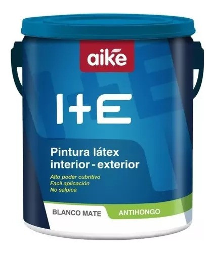 Latex Interior Exterior Blanco De Aike X 4 Lts 0