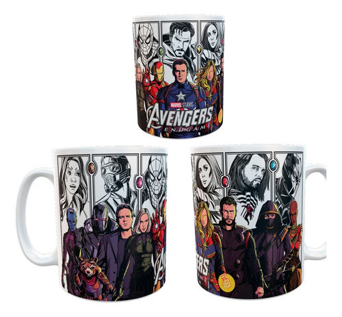 Taza Sublimada Avengers 0