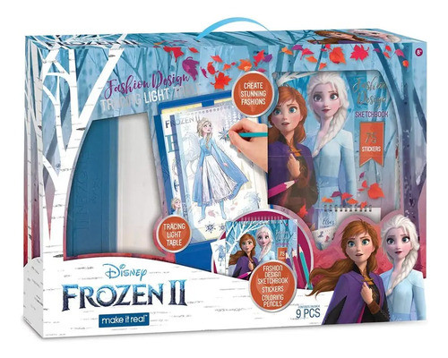 Juego De Diseño Frozen 2 Tabla Luminosa Universo Binario 0