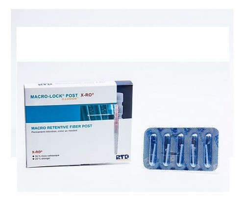 Postes De Fibra De Vidrio X 5u. Macro-lock 0