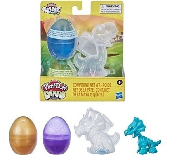 Slime Play-doh Dino Crew Huevos De Dinosaurio Y Huesos F2012 0