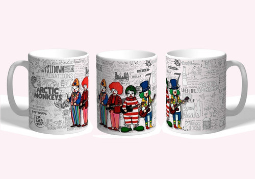 Taza Arctic Monkeys  De Cerámica. 0