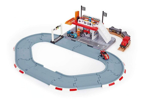 Pista De Carreras De Juguete Hape 0