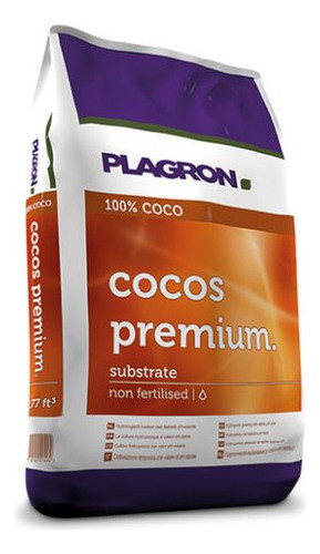 Plagron Sustrato Cocos Premium Fibra Coco Sin Fertilizar 50l 0