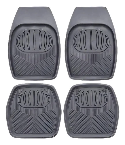 Universal Goma 4pc Coche Piso Alfombra Alfombras Alfombra Se 0