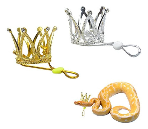 Paquete De 2 Coronas De Serpiente Con Correa Elástica Ajusta 0