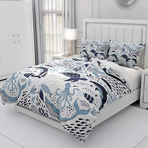 Juego De Ropa De Cama De Tortuga Erosebridal, Juego De Funda 0