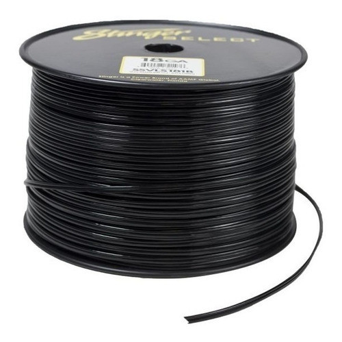 Cable Bipolar Parlante 18 Gauge Stinger Select Negro X Metro 0