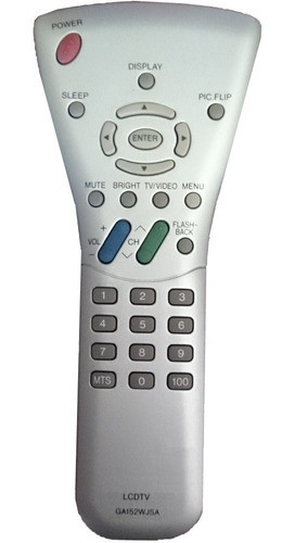 Control Remoto Ga152wjsa Para Tv Lcd Sharp Aquos Ldctv 3814 0