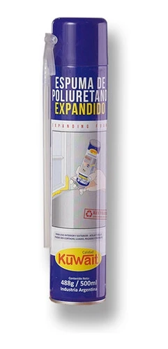 Espuma Poliuretano Expandido Kuwait 500ml 0