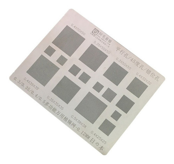 Relife Stencil Universal Multifunción Reparación Bga 0