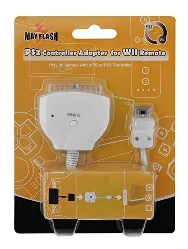 Mayflash W004 Ps2 Controlador Adaptador Para Wii / Wii U Rem 0