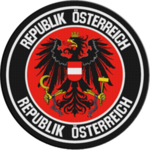 Parche Escudo Circular Austria M02 0
