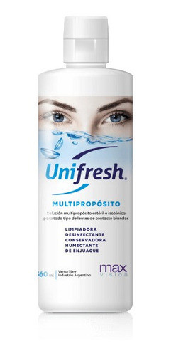 Unifresh Solución Multipropósito Frasco X 120 Ml 0